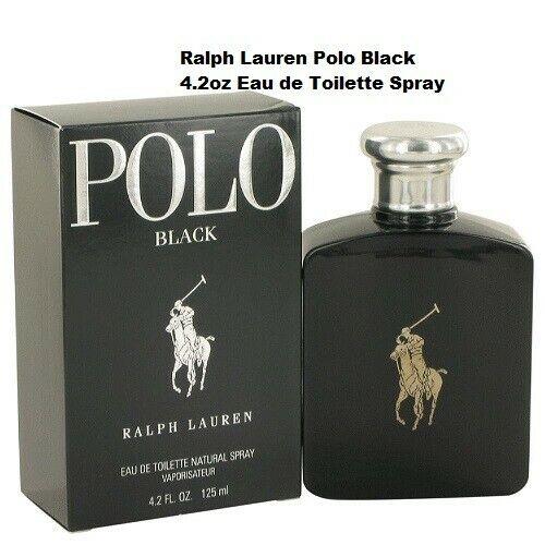Polo Black 4.2 oz / 125 ml Edt Spray by Ralph Lauren Cologne Perfume