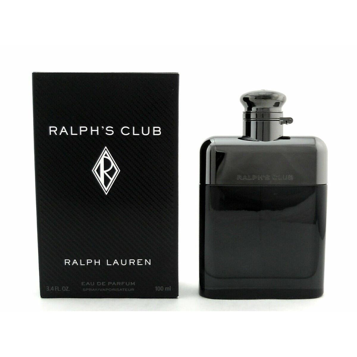 Ralph`s Club Cologne Perfume Ralph Lauren 3.4 Oz 100 ml Edp Eau De Parfum Spray