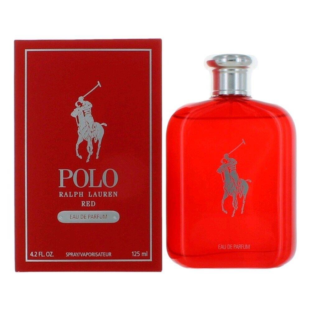 Polo Red Perfume Ralph Lauren 4.2 Oz 125ml Edp Eau DE Parfum Spray Box - Red