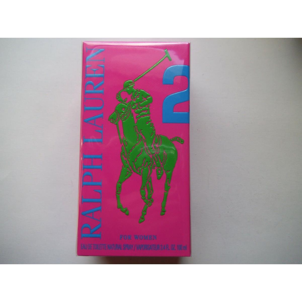 Ralph Lauren Big Pony No 2 Pink Edt Spray For Women 3.4 oz / 100 ml