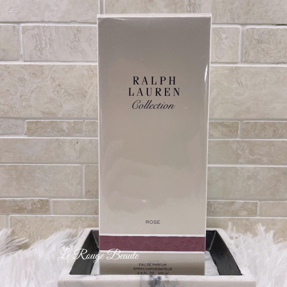 Ralph Lauren Collection Rose Eau De Parfum Edp Spray 3.4 oz / 100 ml