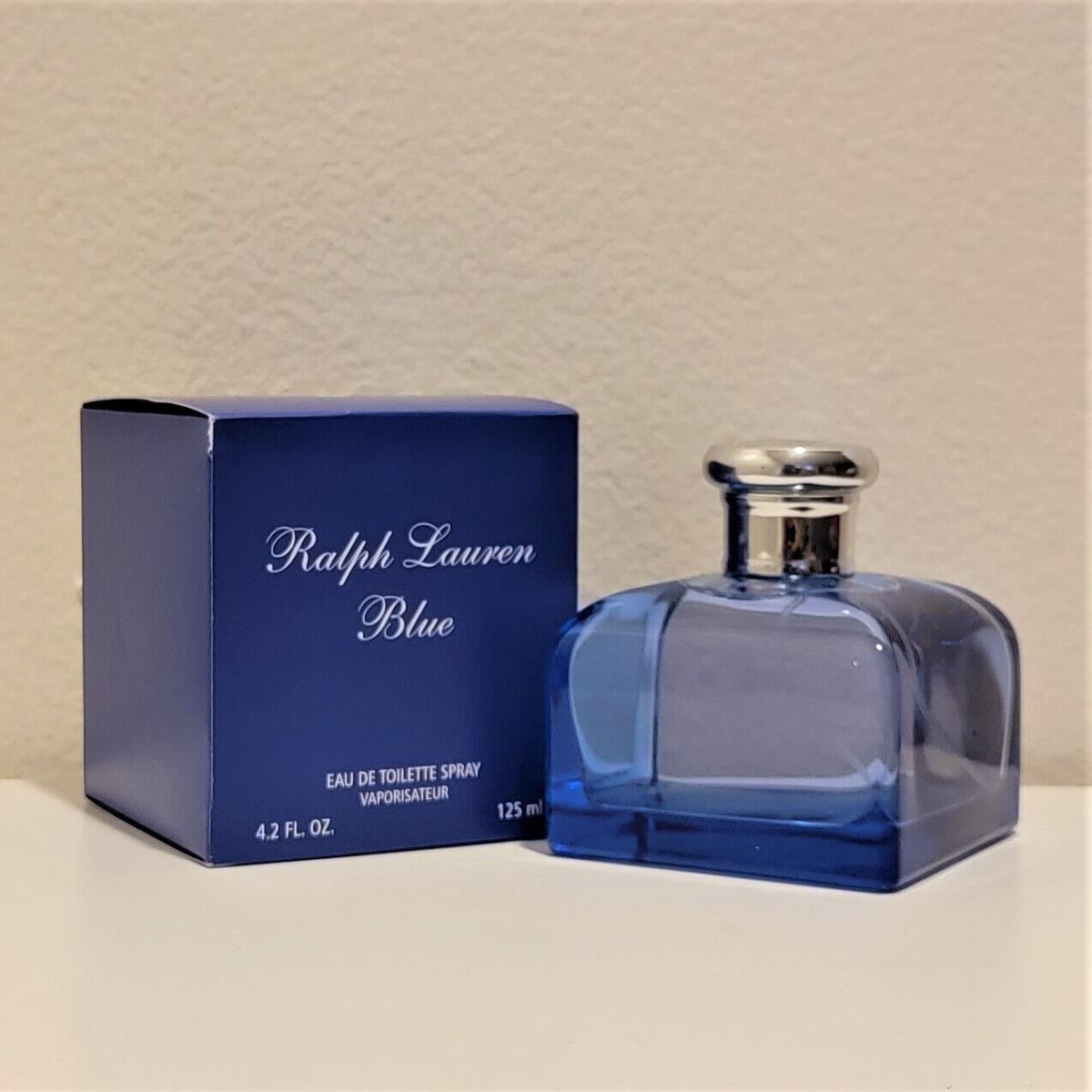 Ralph Blue by Ralph Lauren 4.2 oz / 125 ml Edt Spy Perfume For Women Femme Rare