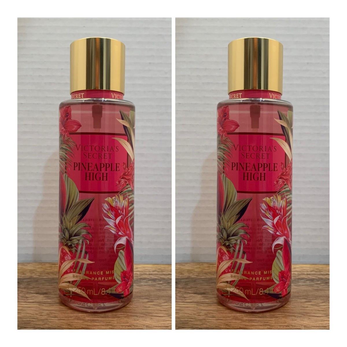 Victoria s Secret Pineapple High Fragrance Mist 8.4 Fl.oz. Lot of 2