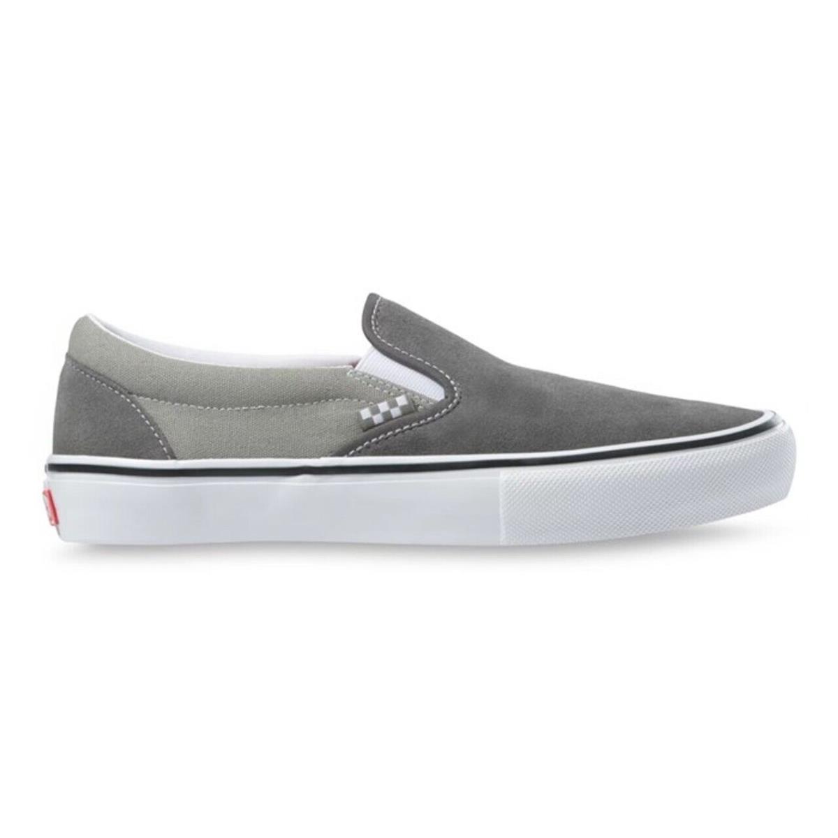 Size 6.0 Vans Skate Slip-on Granite / Rock Skate Shoes