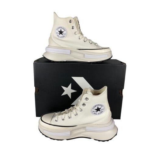 Converse Run Star Legacy CX Hi White Egret Shoes Womens Size 6.5 A00868C - White