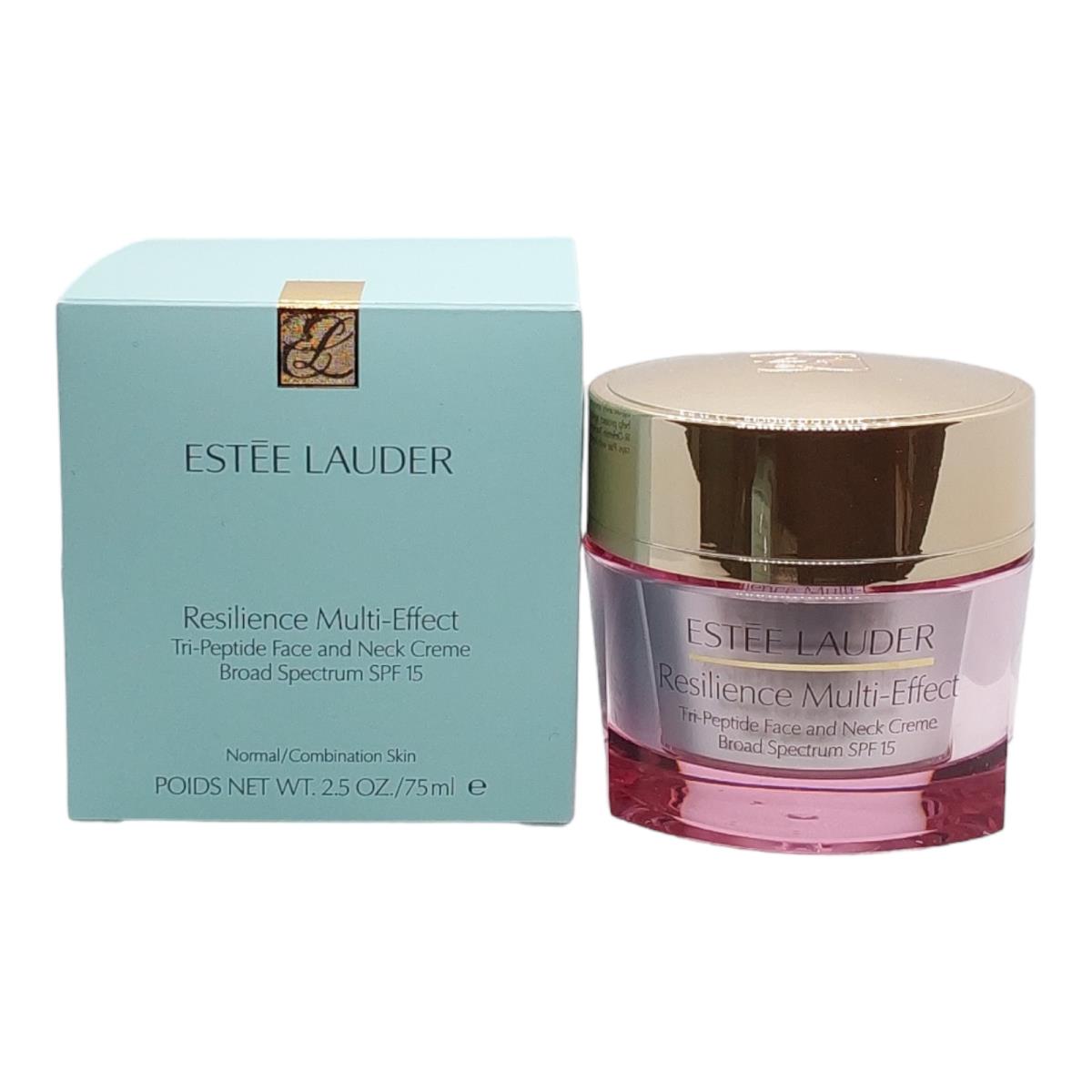 Estee Lauder Resilience Multi Effect Tri Peptide Face Neck Creme Spf 15 2.5 oz