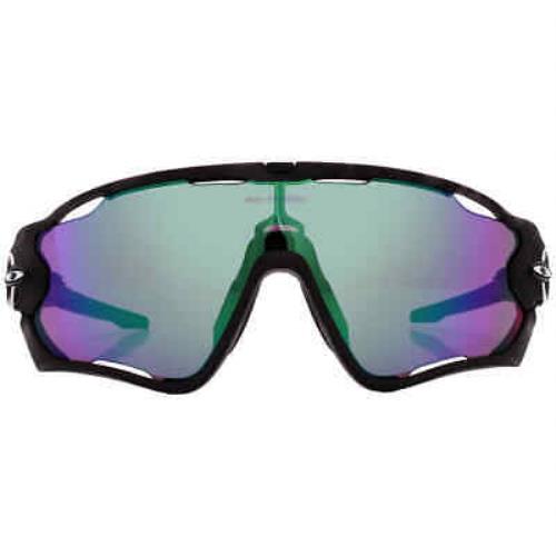 Oakley Jawbreaker Prizm Road Jade Shield Men`s Sunglasses OO9290 929079 131 - Frame: Black