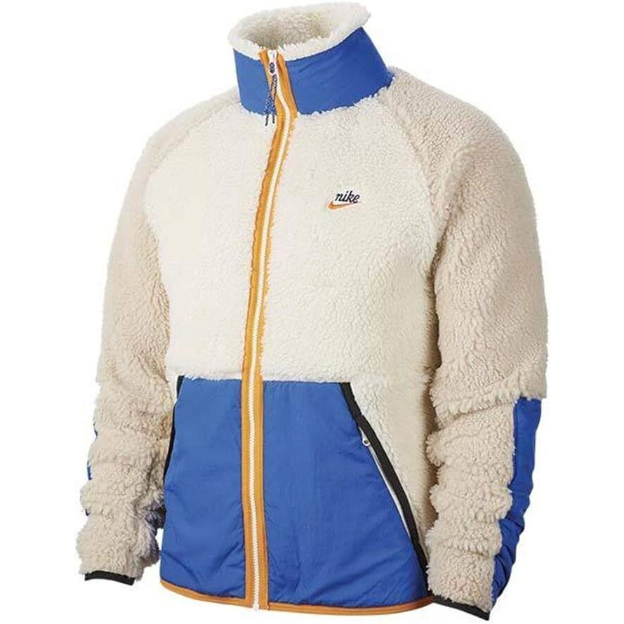 Nike Mens Full Zip Heritage Sherpa Jackett BV3766-133