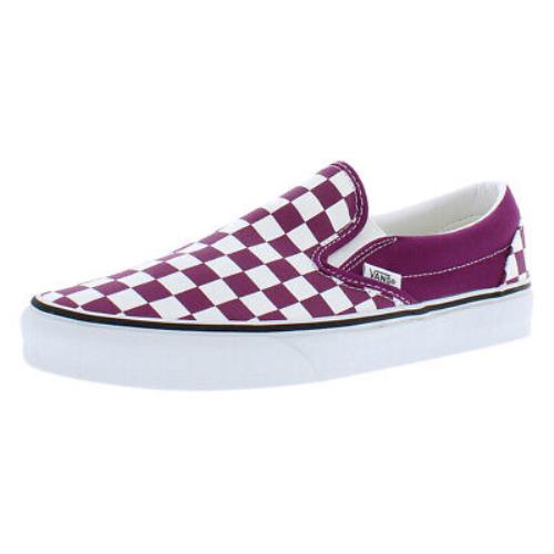 Vans Classic Slip-on Unisex Shoes - Color Theory/Checkerboard , Color Theory/Checkerboard Full