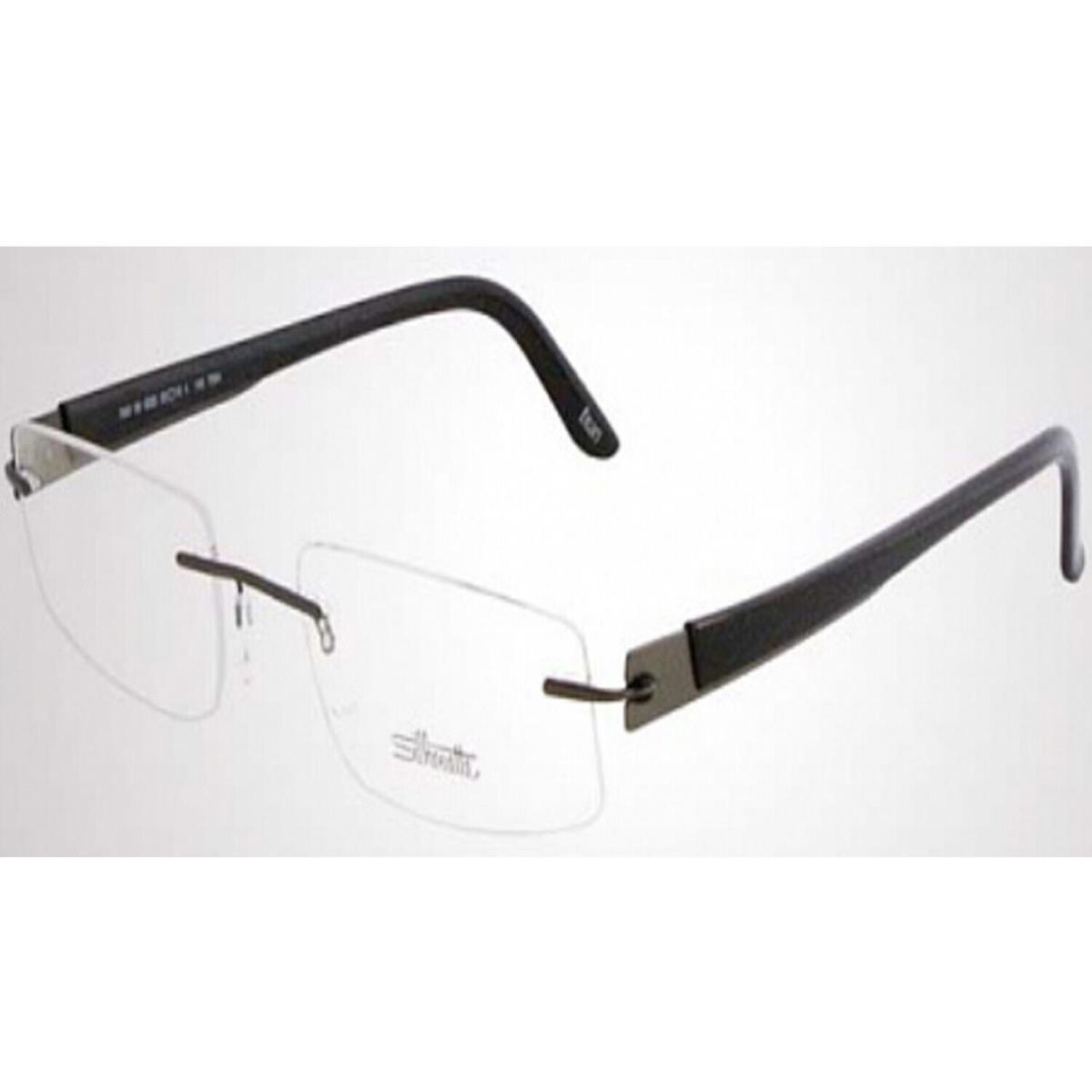 Silhouette Eyeglassess Metal Twist 53/xx/1xx Gunmetal 7691-6055-53mm