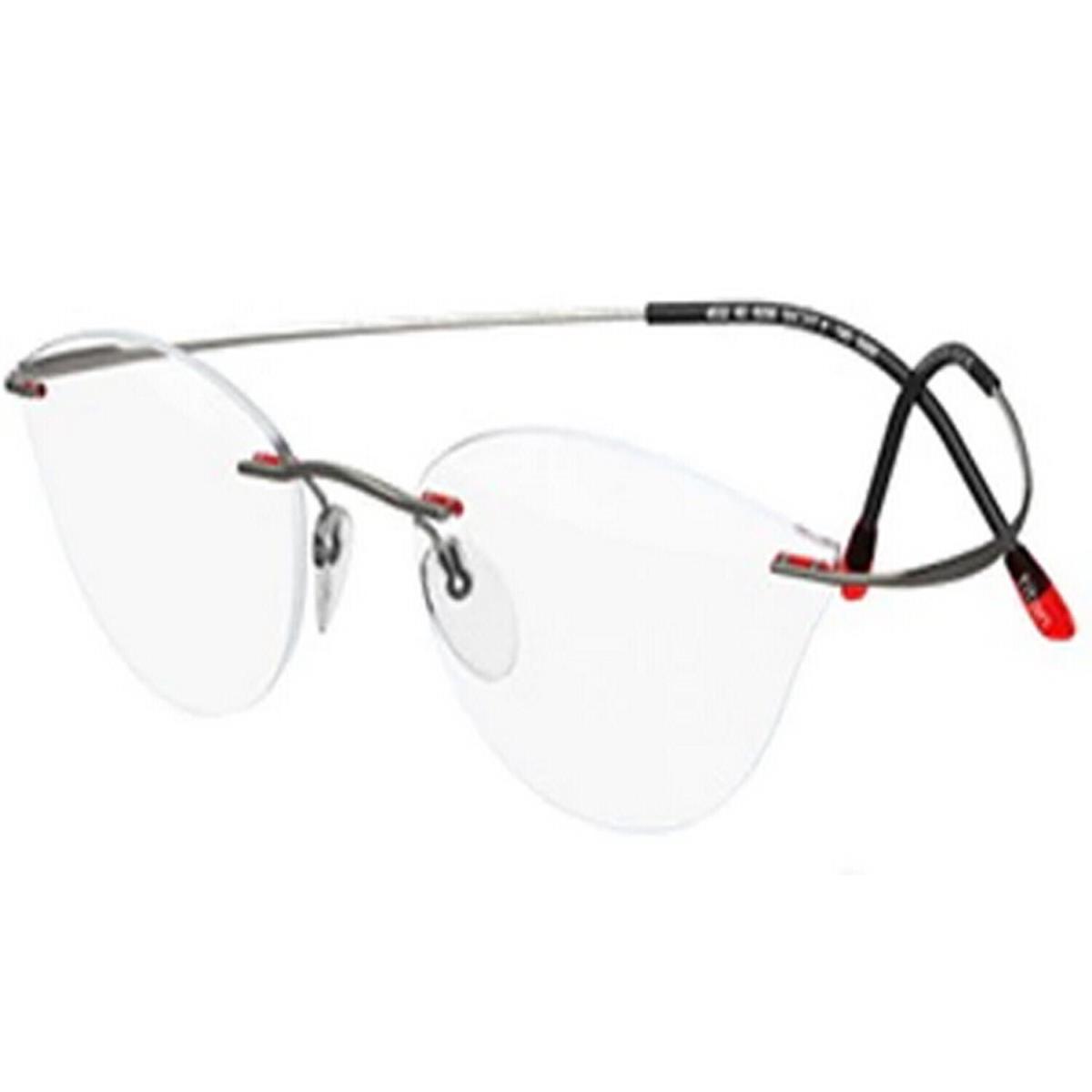 Silhouette Eyeglasses Titan Minimal Art Pulse 53/17/140 Red 4532-6058