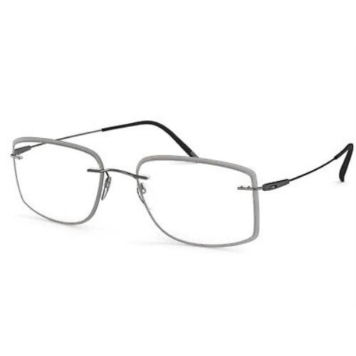 Silhouette Dynamics Colorwave Accent Rings 5500 Ruthenium Grey 5500/GX-6860 - Multicolor Frame