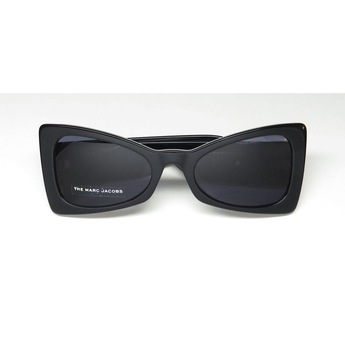 Marc Jacobs Marc 553/S Italian Fashion Designer Avant-garde Design Sunglasses Black