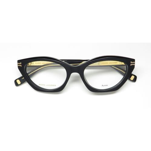 Marc Jacobs 1015 School Teacher/librarian Retro Look Rare Eyeglass Frame/glasses Black