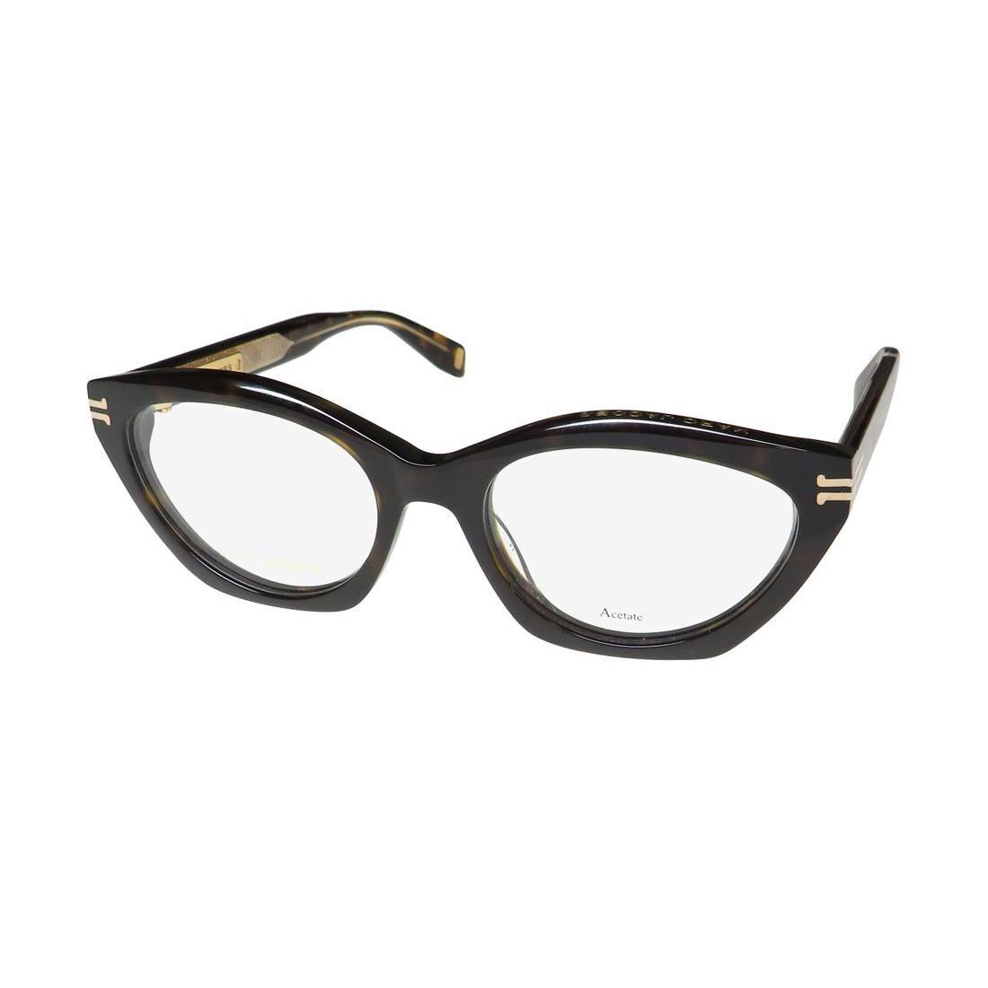 Marc Jacobs 1015 Eyeglasses 52-18-140 Brown Designer Womens Krz Plastic