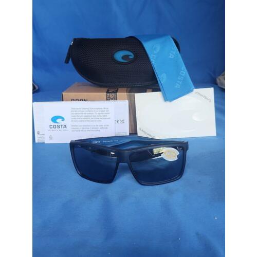 Costa Del Mar Rinconcito 580P Matte Atlantic Blue W/gray Silver Mirror Polarized