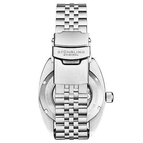 Stuhrling Swiss Automatic Dive Watch 45MM Stainless Steel Case