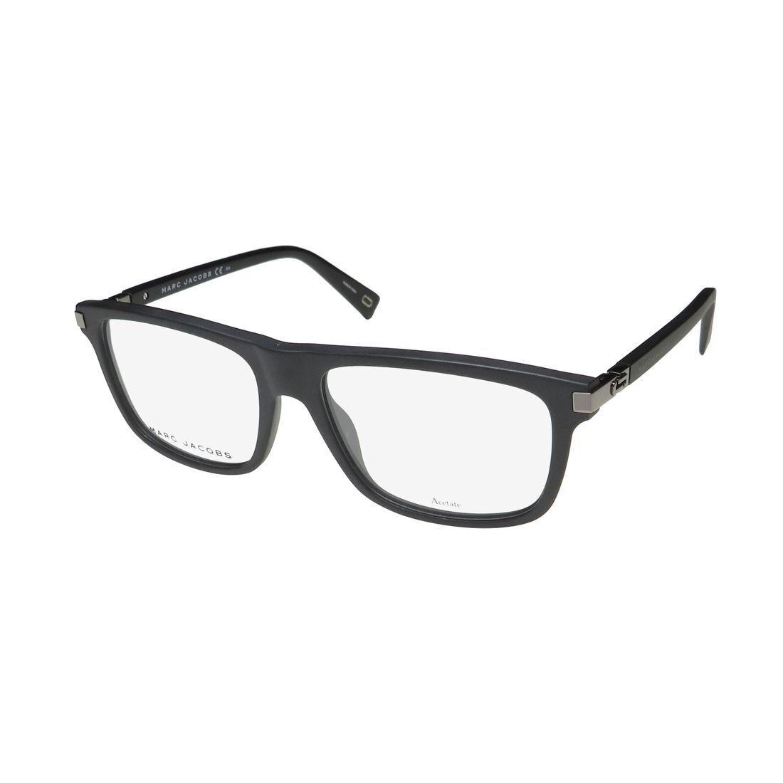 Marc Jacobs Marc 178 Eyeglasses Designer Womens Plastic 55-17-145 Black