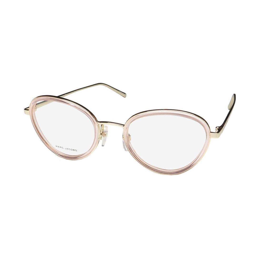 Marc Jacobs Marc 479 Glasses Metal Plastic Gold Womens Designer Full-rim