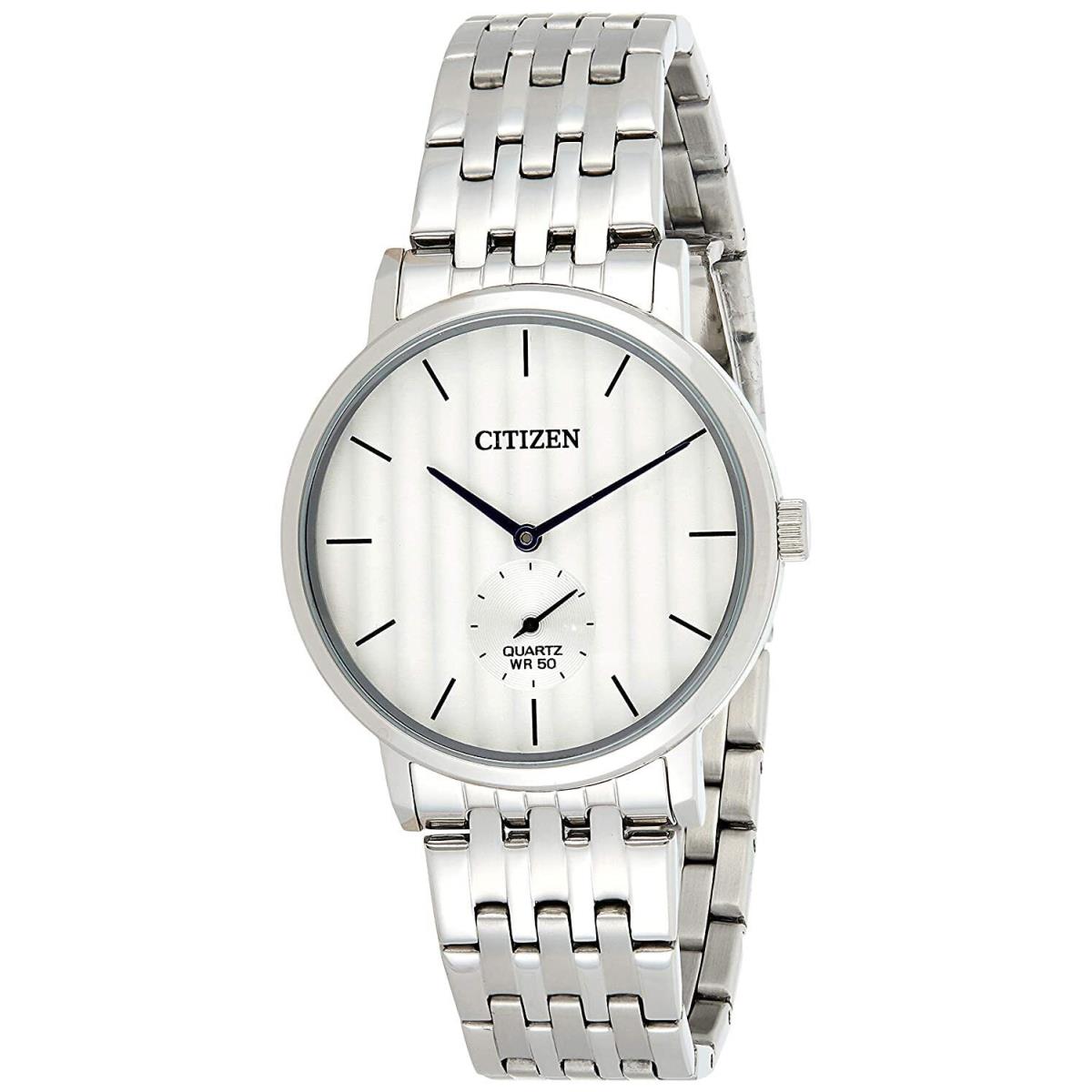 Citizen Men`s INT-BE9170-56A Silver Stainless-steel Japanese Quartz Wrist Watch