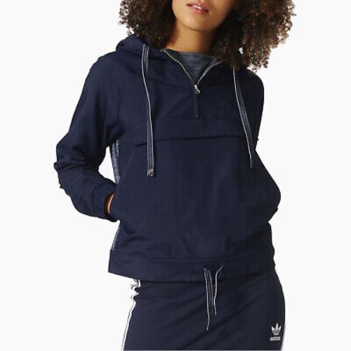 Adidas Originals Hooded Sweatshirt Womens Style : Bk6093