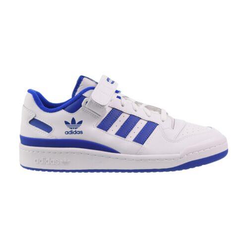 Adidas Forum Low Men`s Shoes Cloud White-royal Blue FY7756 - Cloud White-Royal Blue
