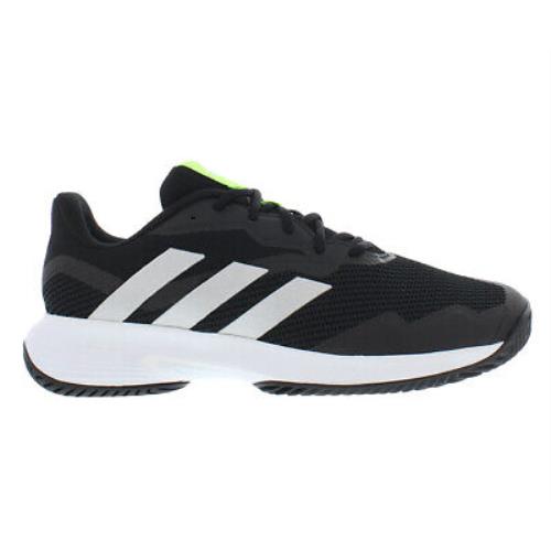 Adidas Courtjam Control Mens Shoes - Black/Silver , Black Main