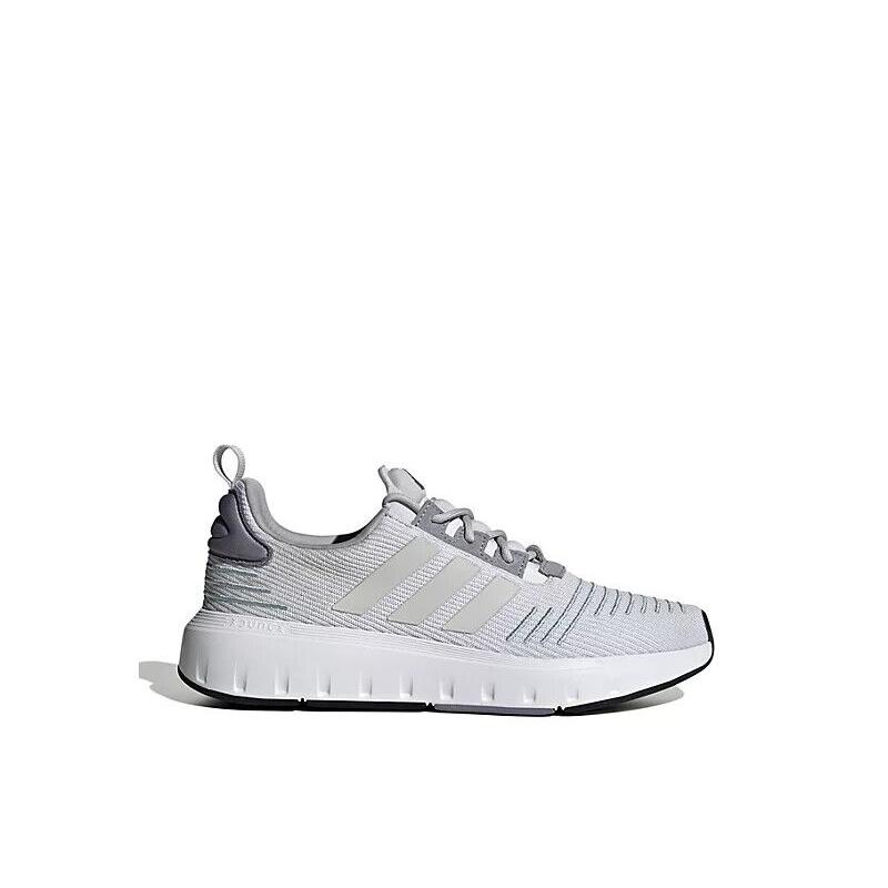 Adidas Womens Swift Run Running Casual Walking Gym Sneaker Shoe Gray