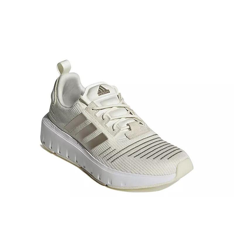 Adidas Womens Swift Run Running Casual Walking Gym Sneaker Shoe Off White