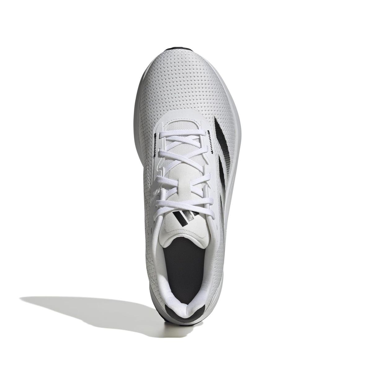 Man`s Sneakers Athletic Shoes Adidas Running Duramo SL Footwear White/Core Black/Grey Five