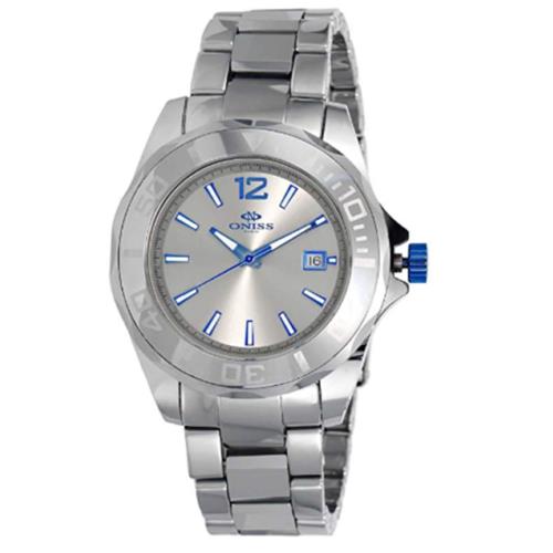Oniss ON8183-TUN Men`s Stainless Steel Case Band Casual Analog Quartz Watch