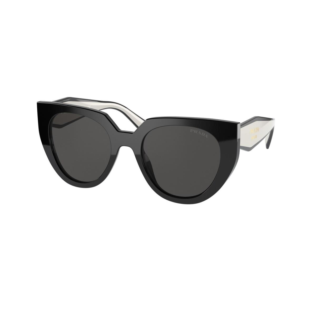 Prada 14WS Sunglasses 09Q5S0 Black