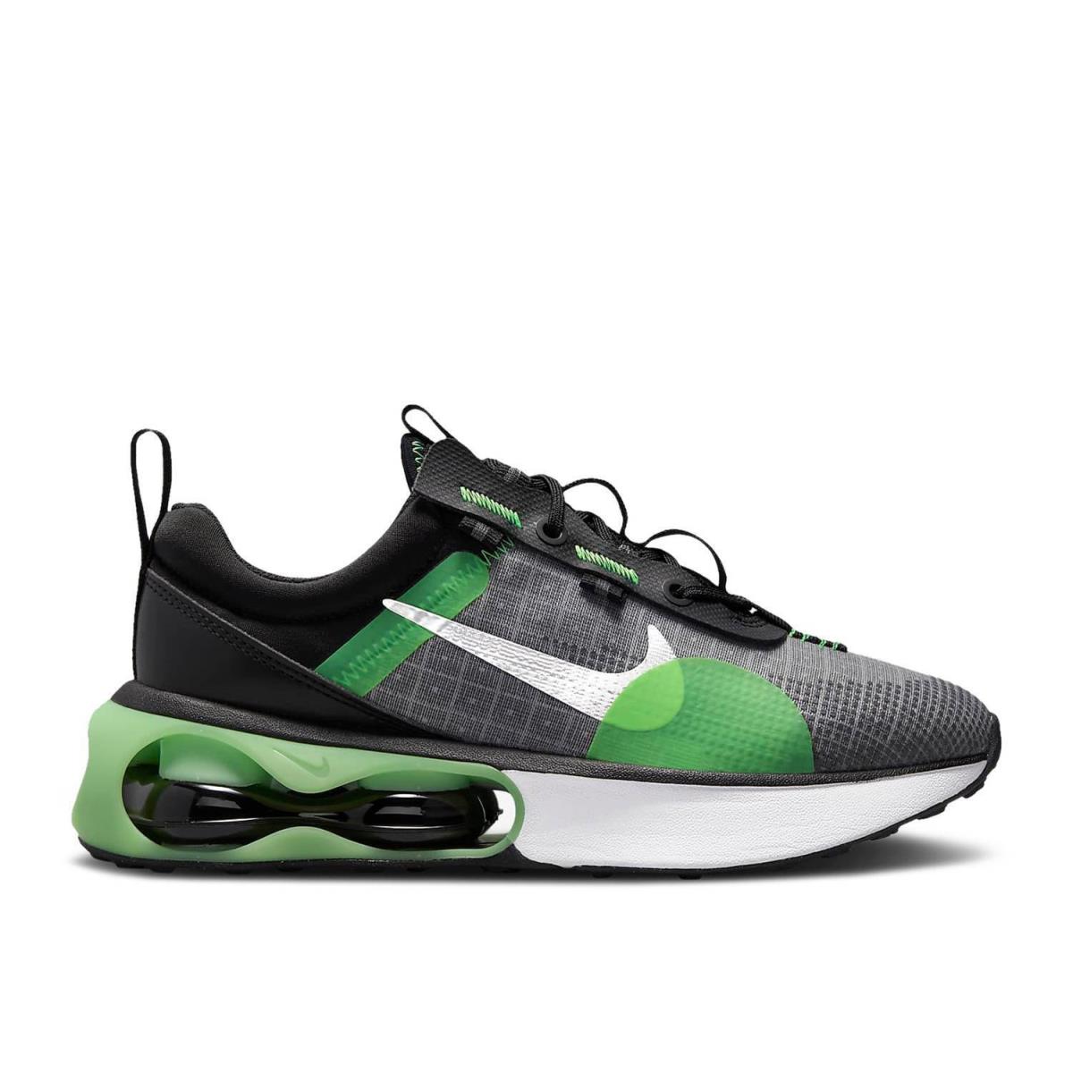 Grade School Youth Size Nike Air Max 2021 `black Green Strike` DA3199 004