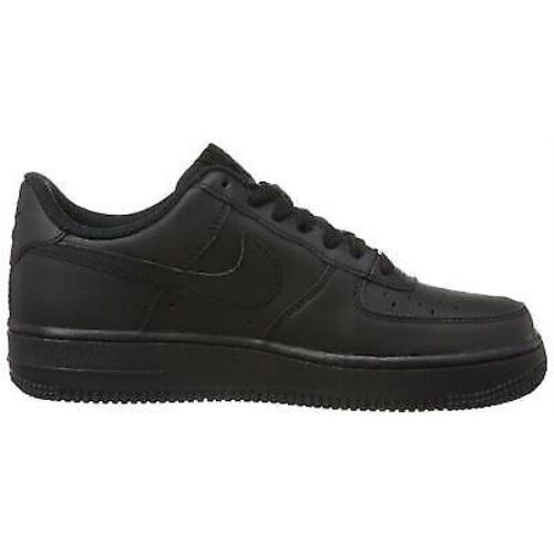 Nike Wmn`s Air Force 1 `07 Low Basketball Shoes - Black/Black