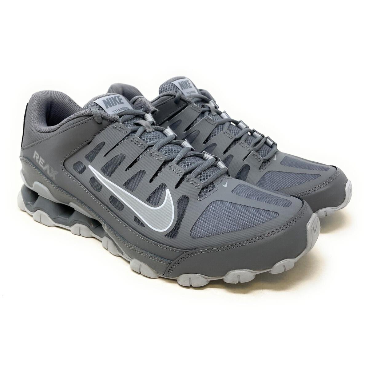 Nike Mens Reax 8 TR Mesh Training Shoes Cool Grey/wolf Grey 621716-010 - Gray