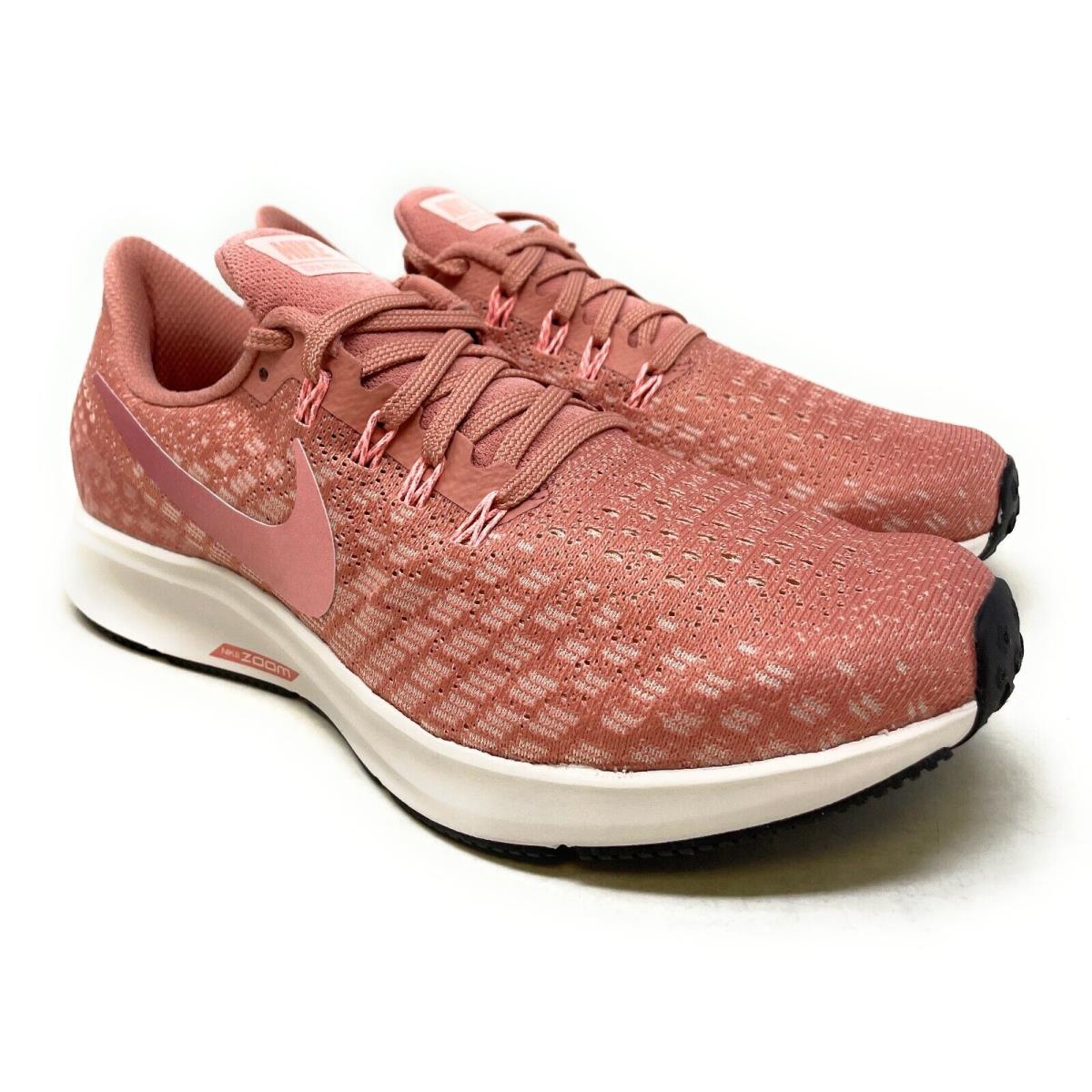 Nike Womens Air Zoom Pegasus 35 Running Shoes Rust Pink/tropical Pink 942855-603