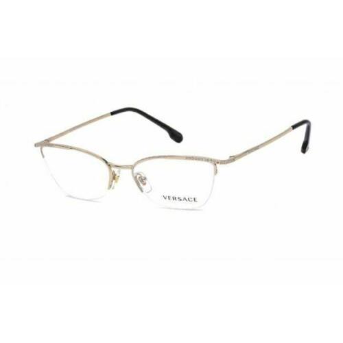 Versace VE1261B 1252 Pale Gold Demo Lens 52 mm Womens Eyeglasses