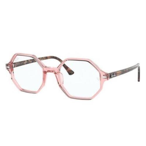 Ray-ban Rx5472 Britt Hexagonal Prescription Eyeglass Frames - Frame: Pink