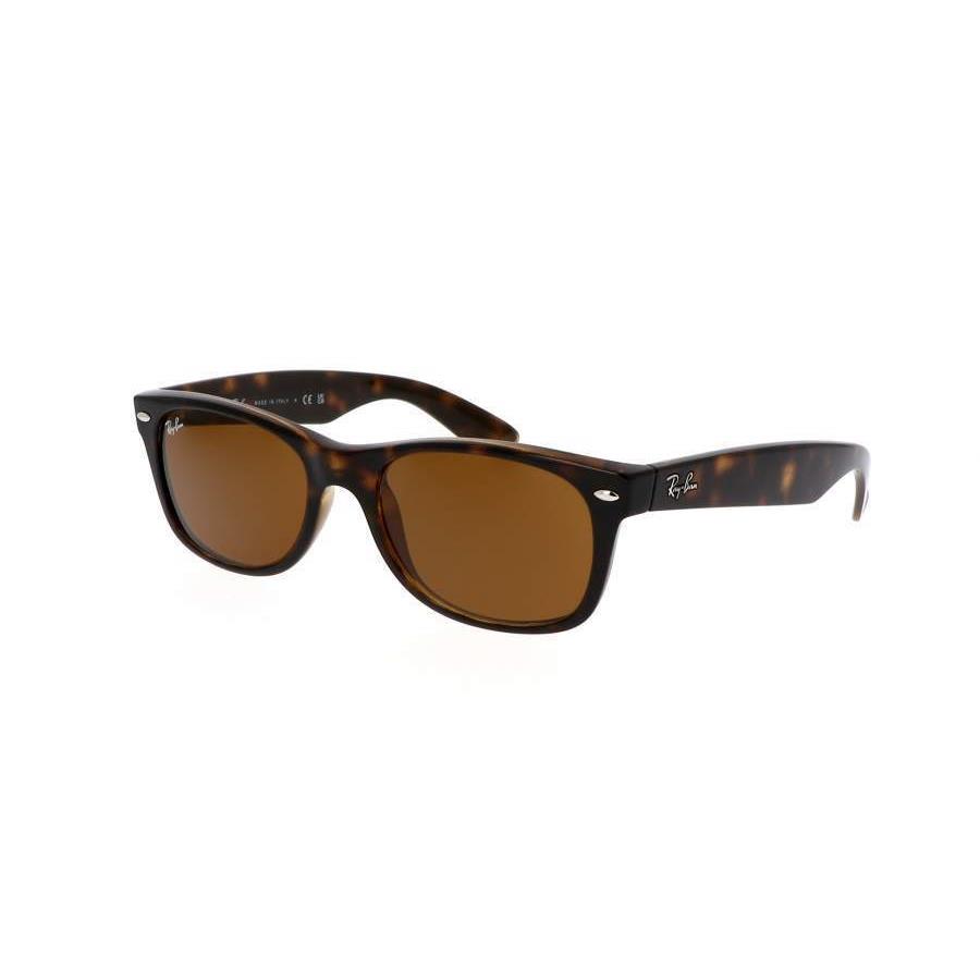 Ray Ban Wayfarer Classic Brown Mirror Havana Unisex Sunglasses RB2132-710-52 - Frame: Brown, Lens: Brown