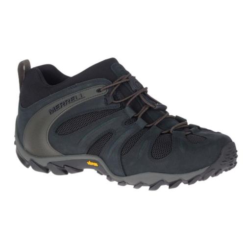 Merrell Chameleon 8 Stretch Black Hiking Boot Shoe Men`s US Sizes 7-15/NEW