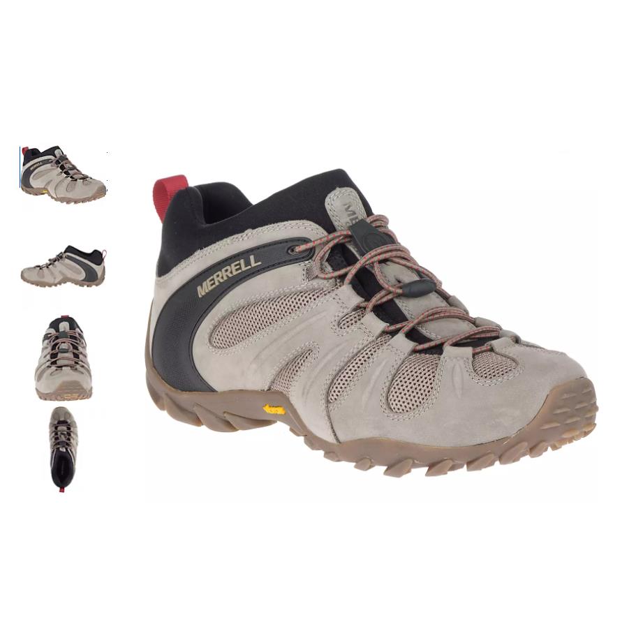 Merrell Chameleon 8 Stretch Boulder Hiking Boot Shoe Men`s US Sizes 7-15/NEW