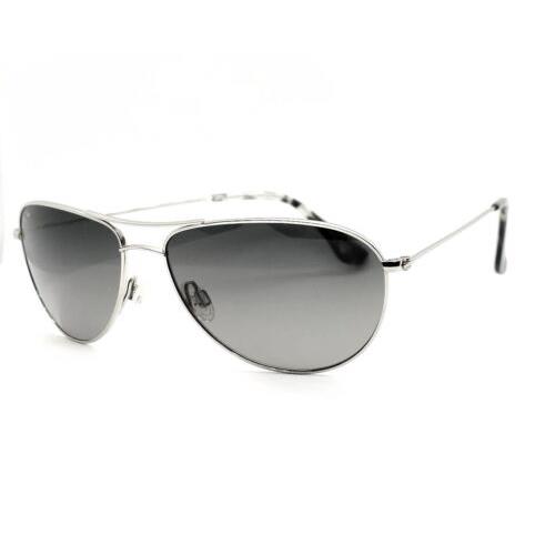 Maui Jim Sea House MJ772-17 Sunglasses Color Silver/gray Gradient Polarized