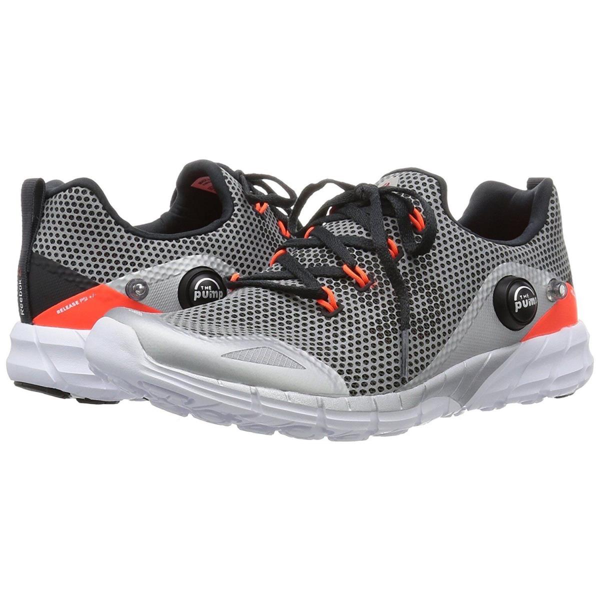 Reebok Womens AQ8835 Zpump Fusion 2.0 Running Shoes U57538 Size 7 - silver