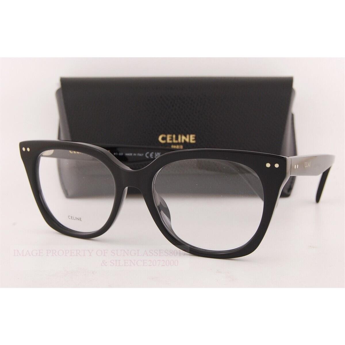 Celine Eyeglass Frames CL 50116I 001 Black For Women Size 52mm