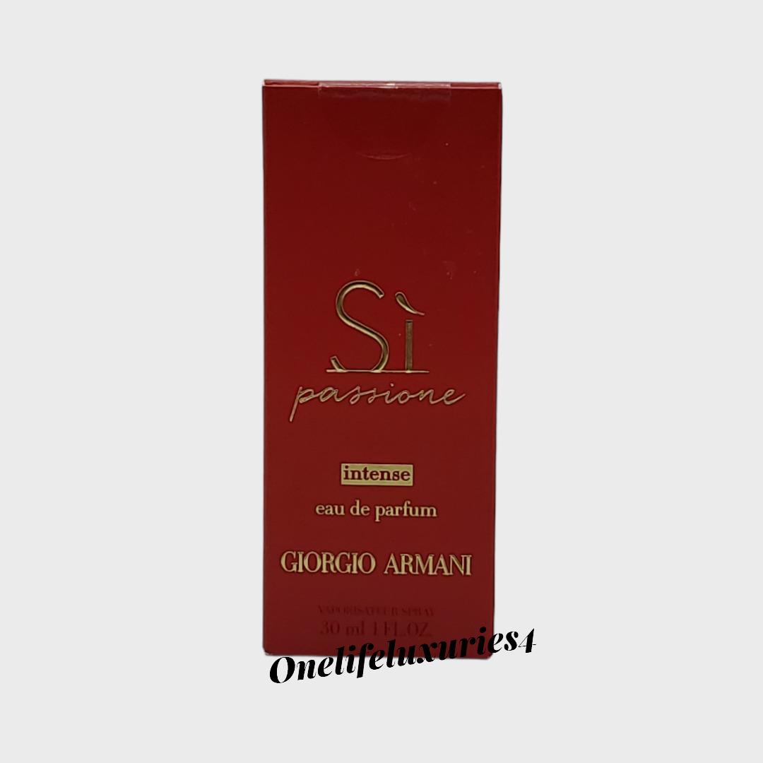 Giorgio Armani Si Passione Intense Eau De Parfum For Women 1oz 30ml Spray Perfum