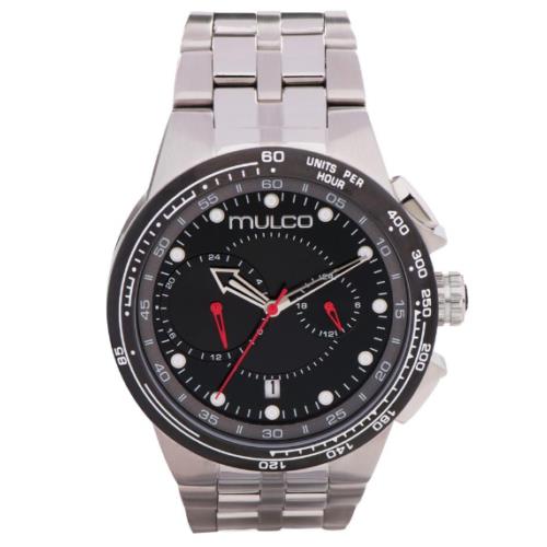 Mulco Stainless Steel Bracelet Analog Men`s Black Dial Watch MW3-16106-015