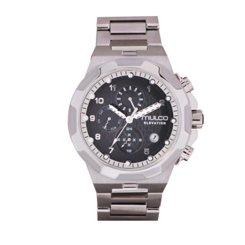 Mulco Elevation Stainless Steel Analog Men`s Black Dial Watch MW3-17203-021