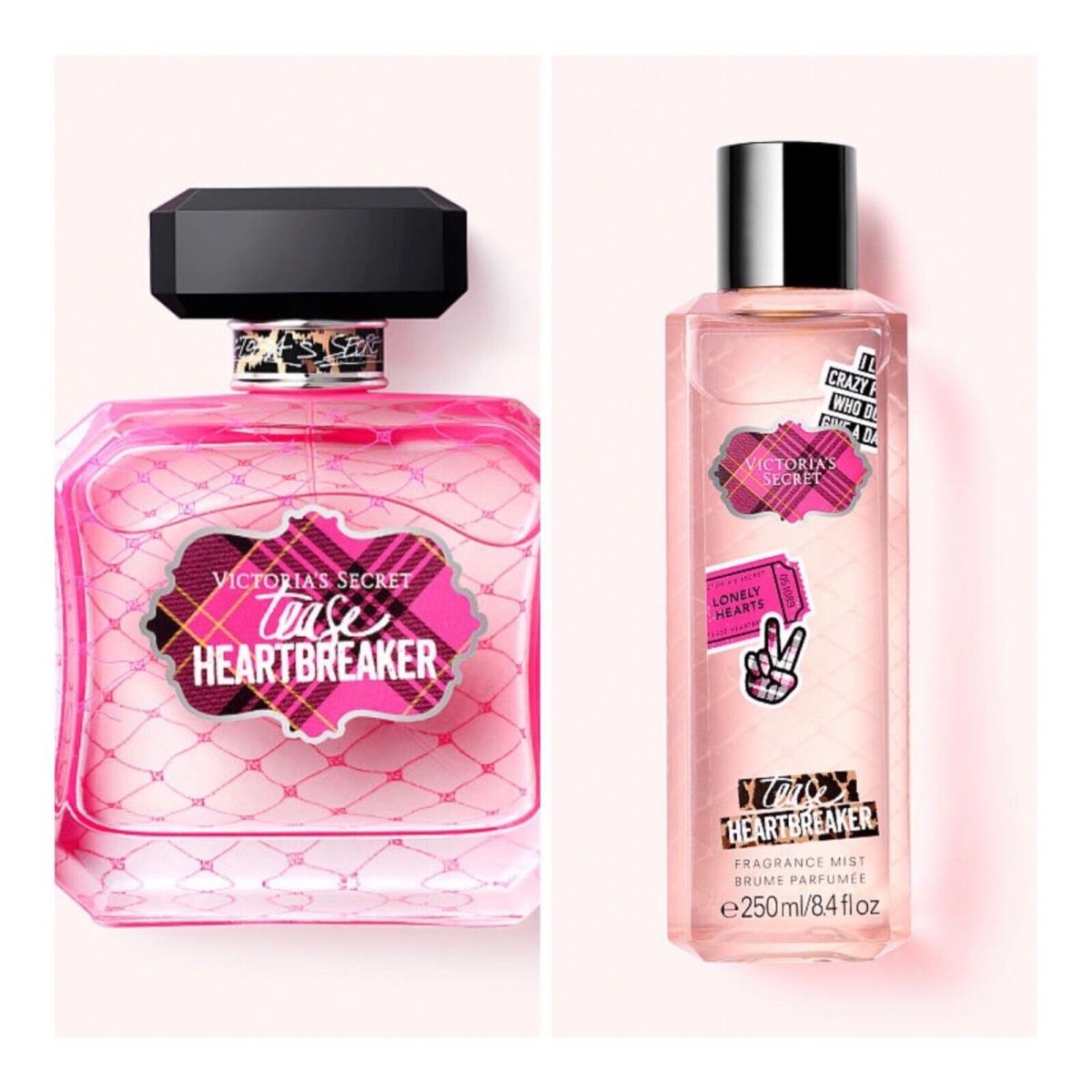 Victoria`s Secret Tease Heartbreaker Eau de Parfum 3.4 Fl.oz. + Fragrance Mist