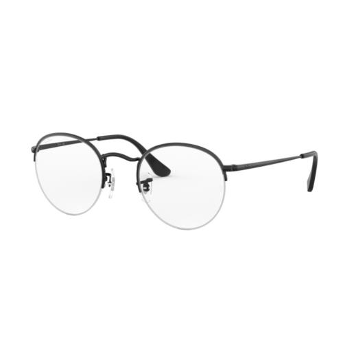 Ray Ban Round Gaze Eyeglasses RB 3947V 2509 Black Optical Frame 51-22-145