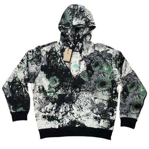 Nike Acg Thermafit `reef` Black Hoodie Sweatshirt Size Medium DV9096-493